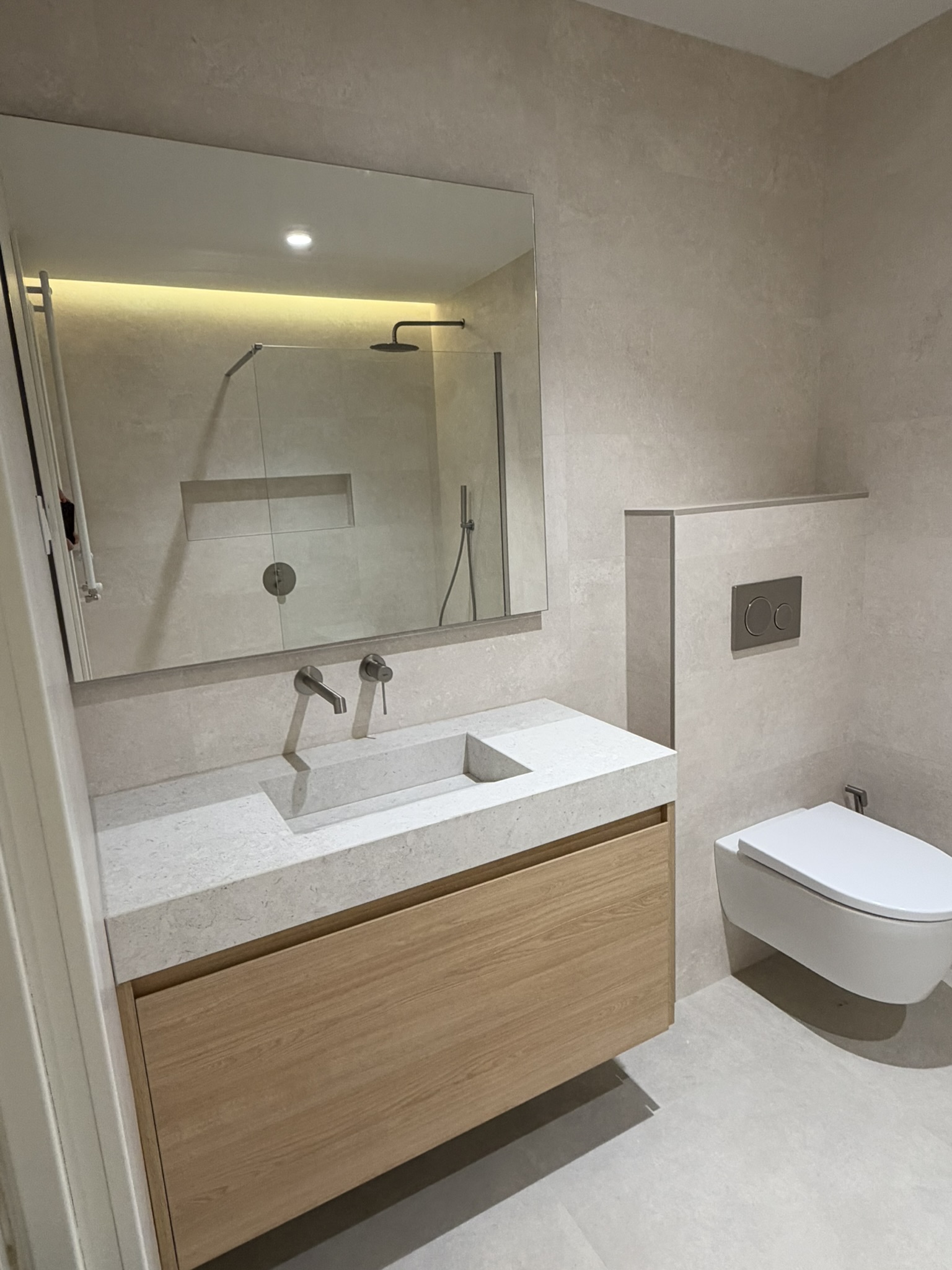 Interior de vivienda en proyecto de reforma integral